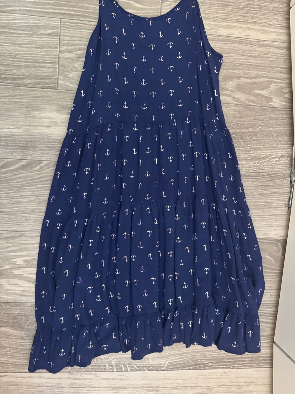 Navy Anchor sundress - Picture 5 of 7